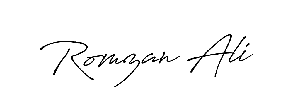 See photos of Romzan Ali official signature by Spectra . Check more albums & portfolios. Read reviews & check more about Antro_Vectra_Bolder font. Romzan Ali signature style 7 images and pictures png