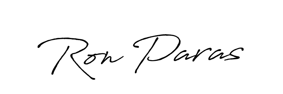Make a beautiful signature design for name Ron Paras. Use this online signature maker to create a handwritten signature for free. Ron Paras signature style 7 images and pictures png
