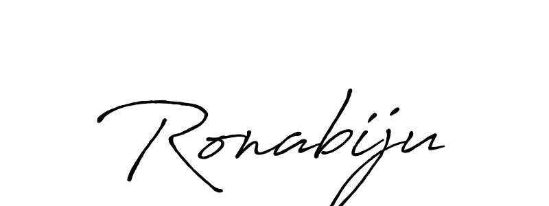 Make a beautiful signature design for name Ronabiju. Use this online signature maker to create a handwritten signature for free. Ronabiju signature style 7 images and pictures png