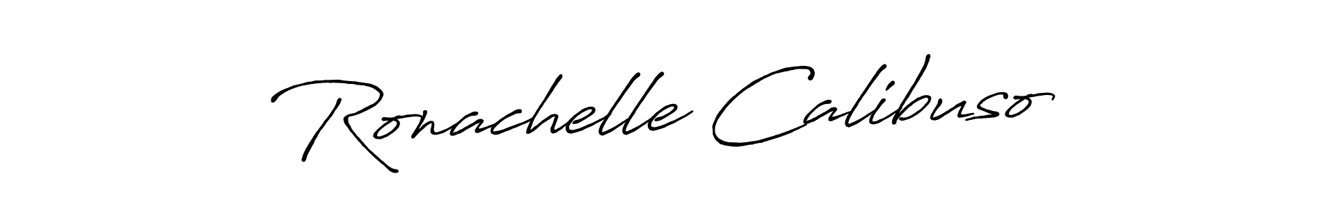 Similarly Antro_Vectra_Bolder is the best handwritten signature design. Signature creator online .You can use it as an online autograph creator for name Ronachelle Calibuso. Ronachelle Calibuso signature style 7 images and pictures png