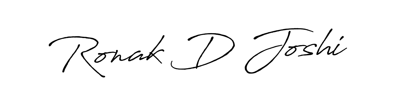 You should practise on your own different ways (Antro_Vectra_Bolder) to write your name (Ronak D Joshi) in signature. don't let someone else do it for you. Ronak D Joshi signature style 7 images and pictures png