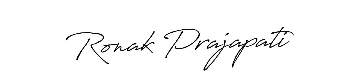You can use this online signature creator to create a handwritten signature for the name Ronak Prajapati. This is the best online autograph maker. Ronak Prajapati signature style 7 images and pictures png