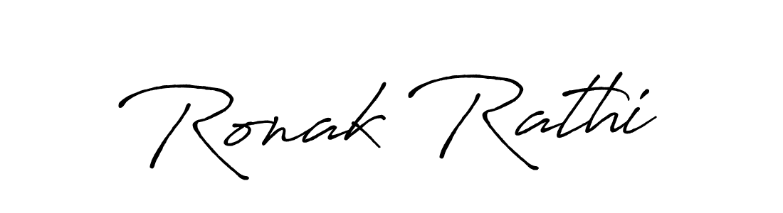 Similarly Antro_Vectra_Bolder is the best handwritten signature design. Signature creator online .You can use it as an online autograph creator for name Ronak Rathi. Ronak Rathi signature style 7 images and pictures png