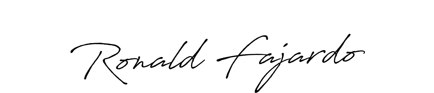 It looks lik you need a new signature style for name Ronald Fajardo. Design unique handwritten (Antro_Vectra_Bolder) signature with our free signature maker in just a few clicks. Ronald Fajardo signature style 7 images and pictures png