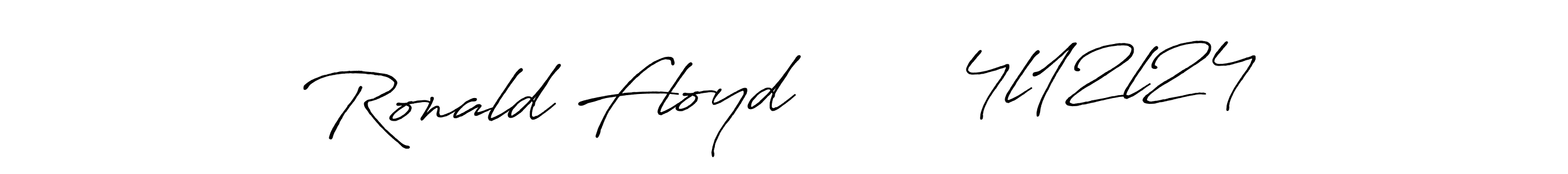 Once you've used our free online signature maker to create your best signature Antro_Vectra_Bolder style, it's time to enjoy all of the benefits that Ronald Floyd        4l12l24 name signing documents. Ronald Floyd        4l12l24 signature style 7 images and pictures png