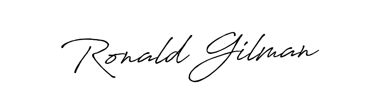 It looks lik you need a new signature style for name Ronald Gilman. Design unique handwritten (Antro_Vectra_Bolder) signature with our free signature maker in just a few clicks. Ronald Gilman signature style 7 images and pictures png