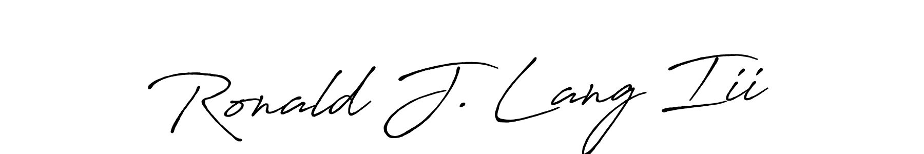 Check out images of Autograph of Ronald J. Lang Iii name. Actor Ronald J. Lang Iii Signature Style. Antro_Vectra_Bolder is a professional sign style online. Ronald J. Lang Iii signature style 7 images and pictures png