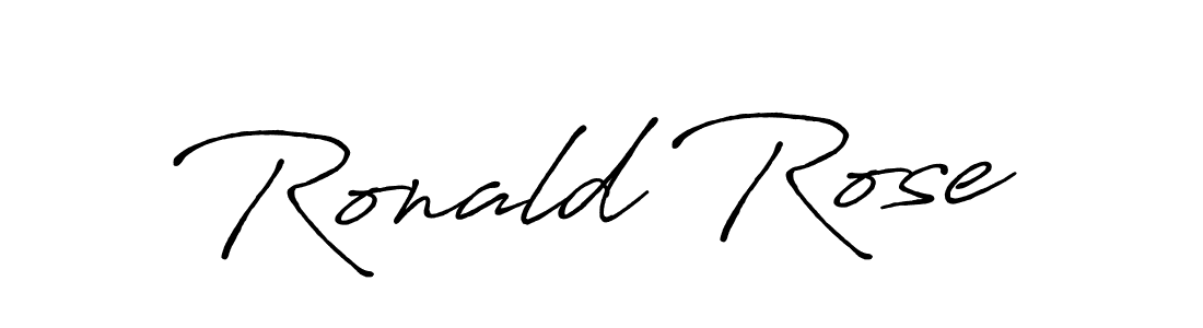 Similarly Antro_Vectra_Bolder is the best handwritten signature design. Signature creator online .You can use it as an online autograph creator for name Ronald Rose. Ronald Rose signature style 7 images and pictures png