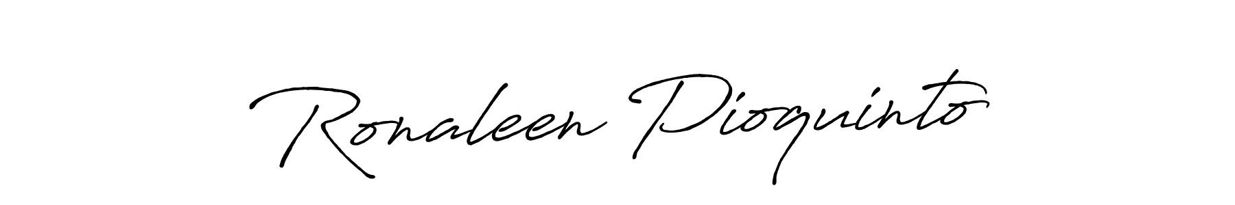 Best and Professional Signature Style for Ronaleen Pioquinto. Antro_Vectra_Bolder Best Signature Style Collection. Ronaleen Pioquinto signature style 7 images and pictures png