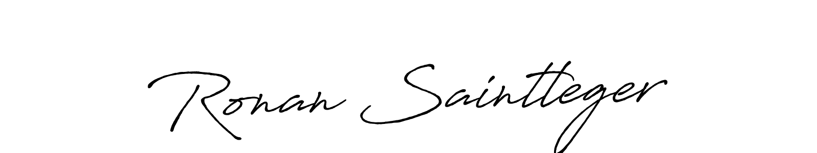 See photos of Ronan Saintleger official signature by Spectra . Check more albums & portfolios. Read reviews & check more about Antro_Vectra_Bolder font. Ronan Saintleger signature style 7 images and pictures png