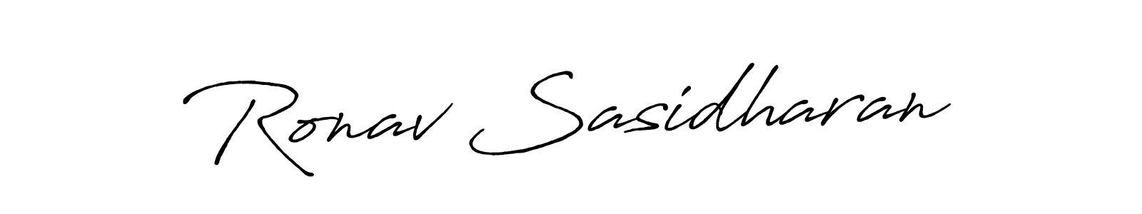 Here are the top 10 professional signature styles for the name Ronav Sasidharan. These are the best autograph styles you can use for your name. Ronav Sasidharan signature style 7 images and pictures png