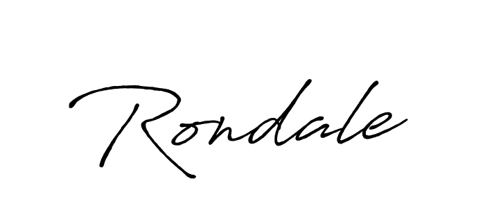 Once you've used our free online signature maker to create your best signature Antro_Vectra_Bolder style, it's time to enjoy all of the benefits that Rondale name signing documents. Rondale signature style 7 images and pictures png