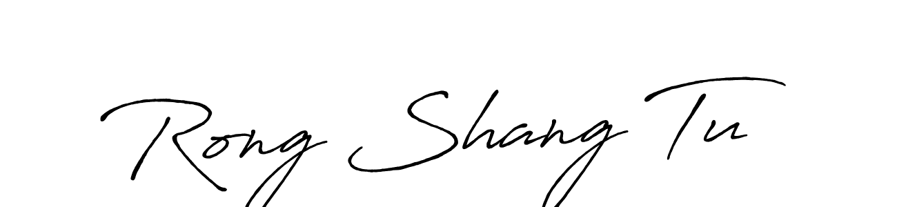 It looks lik you need a new signature style for name Rong Shang Tu. Design unique handwritten (Antro_Vectra_Bolder) signature with our free signature maker in just a few clicks. Rong Shang Tu signature style 7 images and pictures png