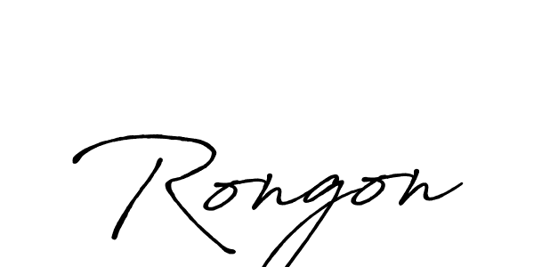 Make a short Rongon signature style. Manage your documents anywhere anytime using Antro_Vectra_Bolder. Create and add eSignatures, submit forms, share and send files easily. Rongon signature style 7 images and pictures png