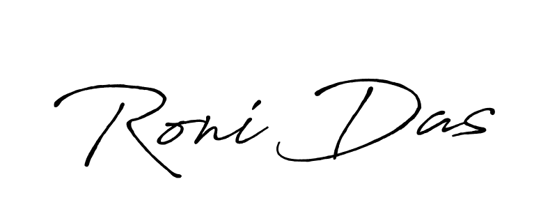 Once you've used our free online signature maker to create your best signature Antro_Vectra_Bolder style, it's time to enjoy all of the benefits that Roni Das name signing documents. Roni Das signature style 7 images and pictures png