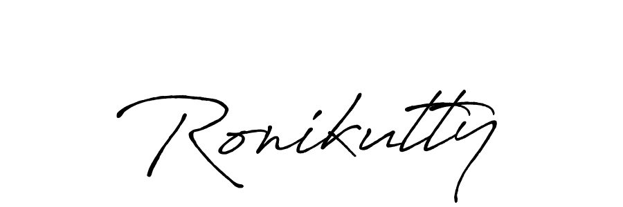 Best and Professional Signature Style for Ronikutty. Antro_Vectra_Bolder Best Signature Style Collection. Ronikutty signature style 7 images and pictures png