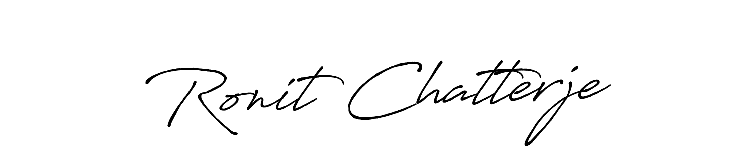 Once you've used our free online signature maker to create your best signature Antro_Vectra_Bolder style, it's time to enjoy all of the benefits that Ronit Chatterje name signing documents. Ronit Chatterje signature style 7 images and pictures png