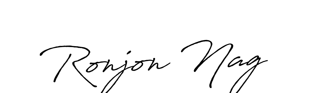 Also You can easily find your signature by using the search form. We will create Ronjon Nag name handwritten signature images for you free of cost using Antro_Vectra_Bolder sign style. Ronjon Nag signature style 7 images and pictures png