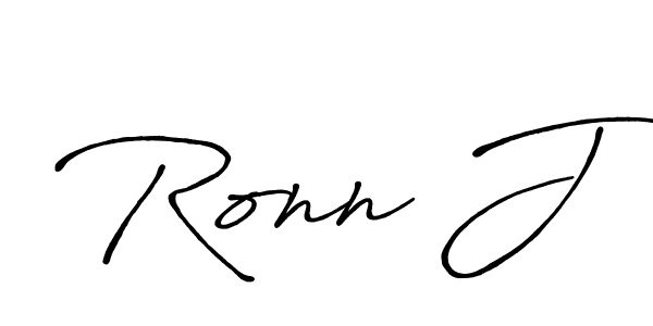 It looks lik you need a new signature style for name Ronn J. Design unique handwritten (Antro_Vectra_Bolder) signature with our free signature maker in just a few clicks. Ronn J signature style 7 images and pictures png