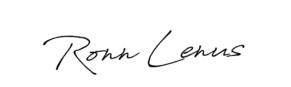 You should practise on your own different ways (Antro_Vectra_Bolder) to write your name (Ronn Lenus) in signature. don't let someone else do it for you. Ronn Lenus signature style 7 images and pictures png