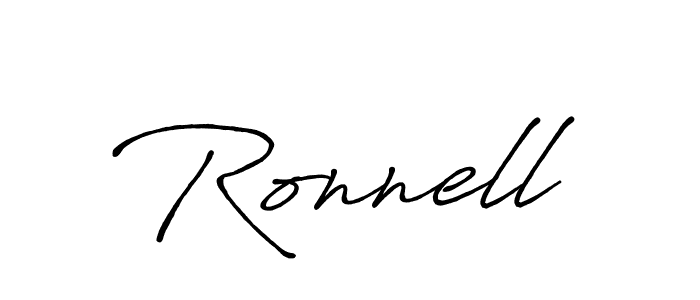 How to Draw Ronnell signature style? Antro_Vectra_Bolder is a latest design signature styles for name Ronnell. Ronnell signature style 7 images and pictures png