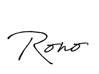 Antro_Vectra_Bolder is a professional signature style that is perfect for those who want to add a touch of class to their signature. It is also a great choice for those who want to make their signature more unique. Get Rono name to fancy signature for free. Rono signature style 7 images and pictures png