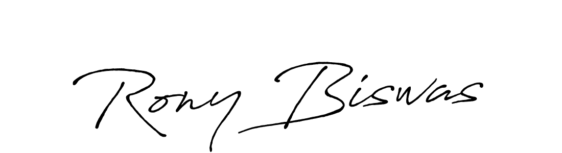 It looks lik you need a new signature style for name Rony Biswas. Design unique handwritten (Antro_Vectra_Bolder) signature with our free signature maker in just a few clicks. Rony Biswas signature style 7 images and pictures png