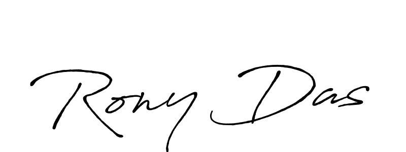 It looks lik you need a new signature style for name Rony Das. Design unique handwritten (Antro_Vectra_Bolder) signature with our free signature maker in just a few clicks. Rony Das signature style 7 images and pictures png