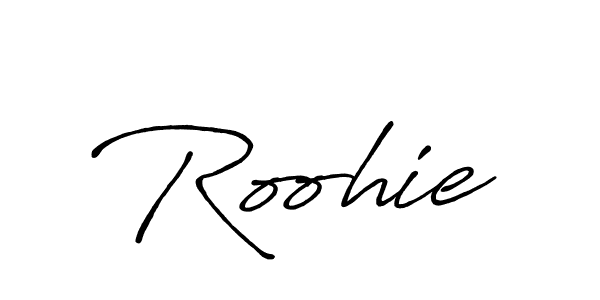 Here are the top 10 professional signature styles for the name Roohie. These are the best autograph styles you can use for your name. Roohie signature style 7 images and pictures png