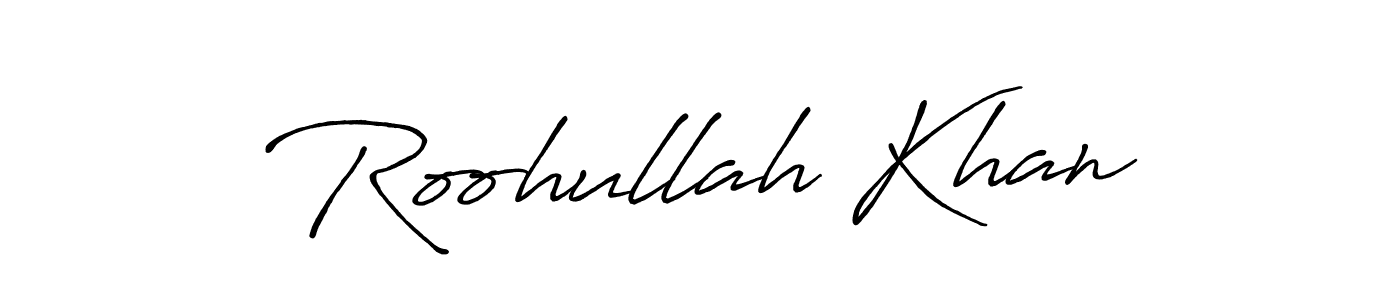 Once you've used our free online signature maker to create your best signature Antro_Vectra_Bolder style, it's time to enjoy all of the benefits that Roohullah Khan name signing documents. Roohullah Khan signature style 7 images and pictures png