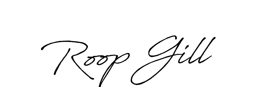 How to Draw Roop Gill signature style? Antro_Vectra_Bolder is a latest design signature styles for name Roop Gill. Roop Gill signature style 7 images and pictures png