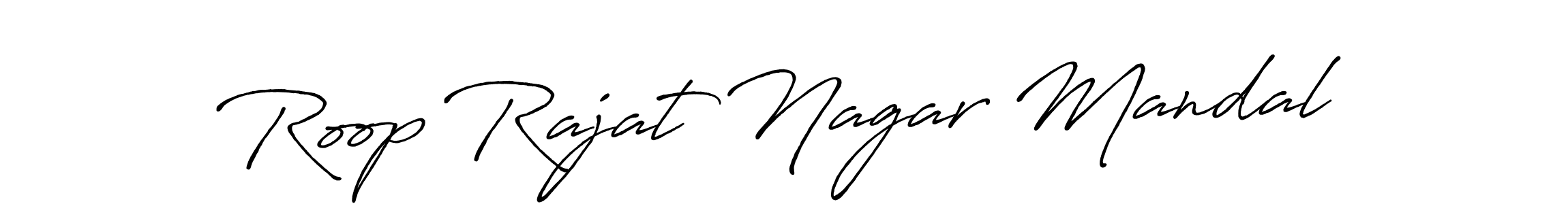You can use this online signature creator to create a handwritten signature for the name Roop Rajat Nagar Mandal. This is the best online autograph maker. Roop Rajat Nagar Mandal signature style 7 images and pictures png