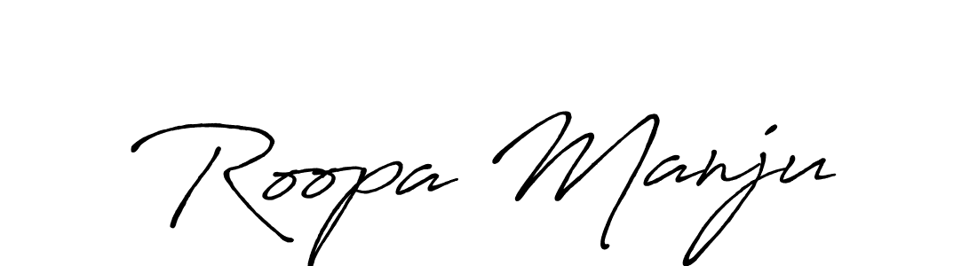 This is the best signature style for the Roopa Manju name. Also you like these signature font (Antro_Vectra_Bolder). Mix name signature. Roopa Manju signature style 7 images and pictures png