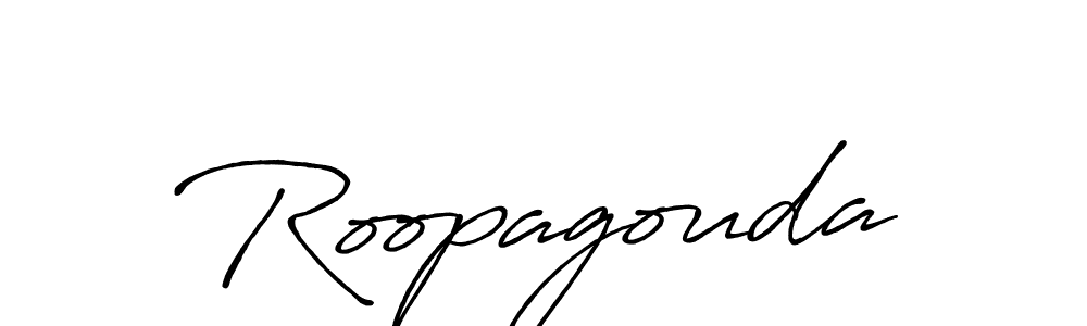 Antro_Vectra_Bolder is a professional signature style that is perfect for those who want to add a touch of class to their signature. It is also a great choice for those who want to make their signature more unique. Get Roopagouda name to fancy signature for free. Roopagouda signature style 7 images and pictures png