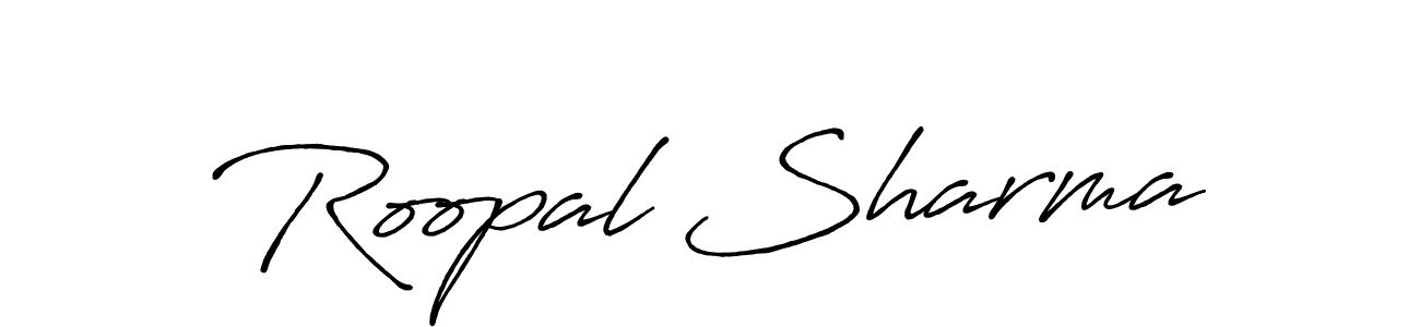 Best and Professional Signature Style for Roopal Sharma. Antro_Vectra_Bolder Best Signature Style Collection. Roopal Sharma signature style 7 images and pictures png