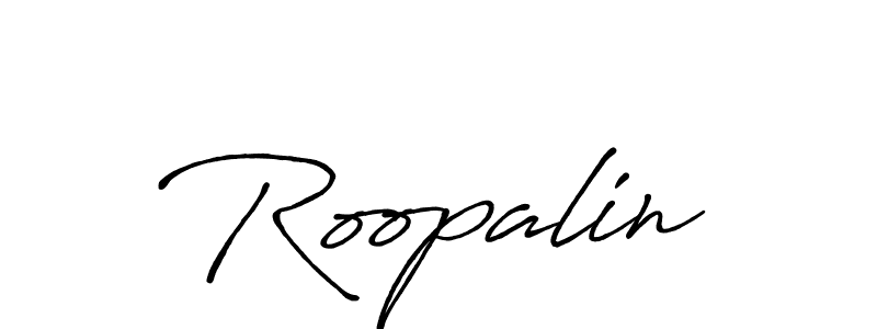 You can use this online signature creator to create a handwritten signature for the name Roopalin. This is the best online autograph maker. Roopalin signature style 7 images and pictures png