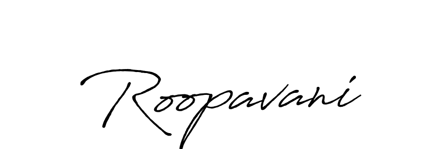 You can use this online signature creator to create a handwritten signature for the name Roopavani. This is the best online autograph maker. Roopavani signature style 7 images and pictures png