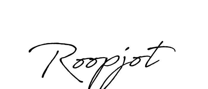 Make a beautiful signature design for name Roopjot. Use this online signature maker to create a handwritten signature for free. Roopjot signature style 7 images and pictures png