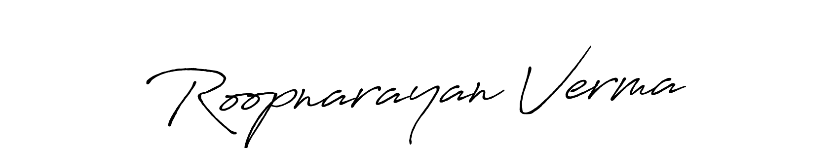 Make a beautiful signature design for name Roopnarayan Verma. Use this online signature maker to create a handwritten signature for free. Roopnarayan Verma signature style 7 images and pictures png