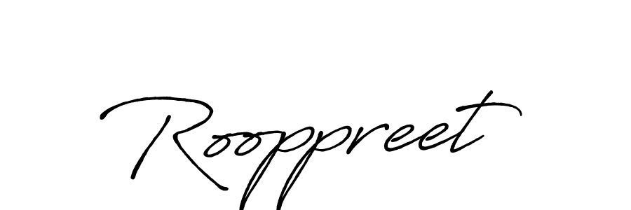 Make a beautiful signature design for name Rooppreet. Use this online signature maker to create a handwritten signature for free. Rooppreet signature style 7 images and pictures png