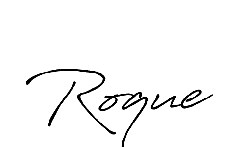 Also we have Roque name is the best signature style. Create professional handwritten signature collection using Antro_Vectra_Bolder autograph style. Roque signature style 7 images and pictures png