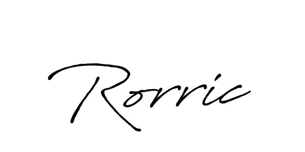 How to Draw Rorric signature style? Antro_Vectra_Bolder is a latest design signature styles for name Rorric. Rorric signature style 7 images and pictures png