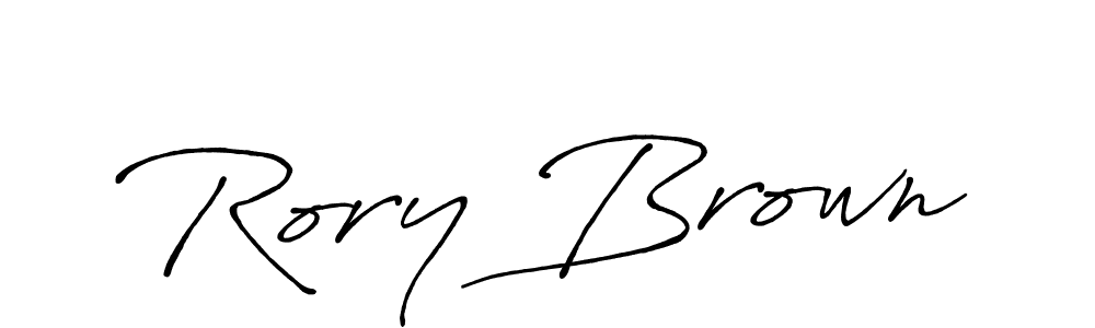 The best way (Antro_Vectra_Bolder) to make a short signature is to pick only two or three words in your name. The name Rory Brown include a total of six letters. For converting this name. Rory Brown signature style 7 images and pictures png