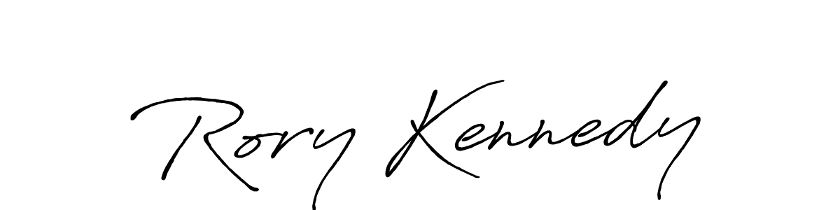 Also You can easily find your signature by using the search form. We will create Rory Kennedy name handwritten signature images for you free of cost using Antro_Vectra_Bolder sign style. Rory Kennedy signature style 7 images and pictures png