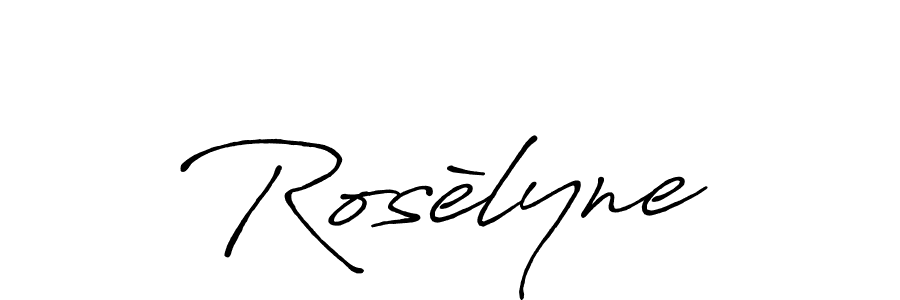 if you are searching for the best signature style for your name Rosèlyne. so please give up your signature search. here we have designed multiple signature styles  using Antro_Vectra_Bolder. Rosèlyne signature style 7 images and pictures png