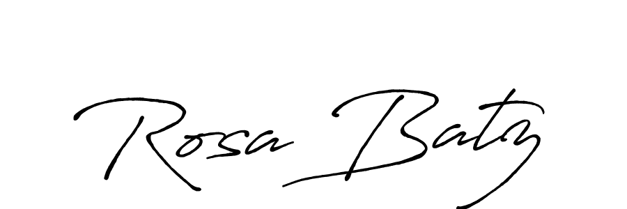 Also You can easily find your signature by using the search form. We will create Rosa Batz name handwritten signature images for you free of cost using Antro_Vectra_Bolder sign style. Rosa Batz signature style 7 images and pictures png
