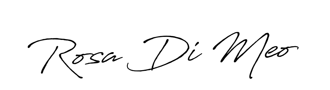 It looks lik you need a new signature style for name Rosa Di Meo. Design unique handwritten (Antro_Vectra_Bolder) signature with our free signature maker in just a few clicks. Rosa Di Meo signature style 7 images and pictures png