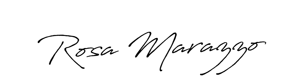 Also we have Rosa Marazzo name is the best signature style. Create professional handwritten signature collection using Antro_Vectra_Bolder autograph style. Rosa Marazzo signature style 7 images and pictures png