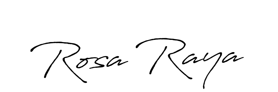 Best and Professional Signature Style for Rosa Raya. Antro_Vectra_Bolder Best Signature Style Collection. Rosa Raya signature style 7 images and pictures png