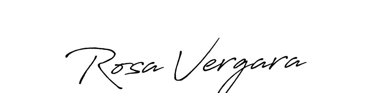 Similarly Antro_Vectra_Bolder is the best handwritten signature design. Signature creator online .You can use it as an online autograph creator for name Rosa Vergara. Rosa Vergara signature style 7 images and pictures png